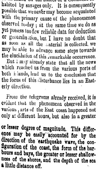 Julius von Haast's letter to Lyttelton Times, 17 August 1868