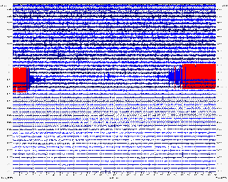 The 20 August White Island eruption recorded on WIZ, one of the island's seismographs.