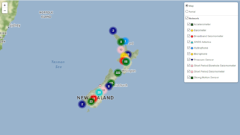 The default view of our new network instrumentation map.