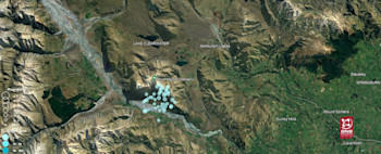 M6.0 earthquake and aftershocks as at 5:50pm 20 September