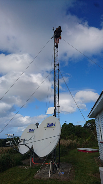 New antenna installation