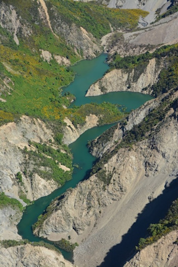 Conway landslide dam (photo: GNS Science)