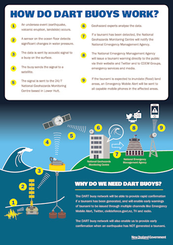 How do DART buoys work?