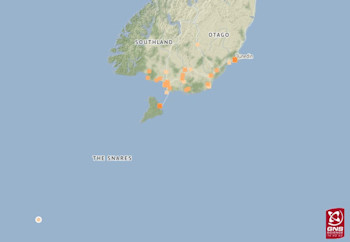 98 felt reports from the M6.3, 11:44pm 4 August 2019 quake.