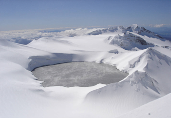 Mount Ruapehu Crater Lake 