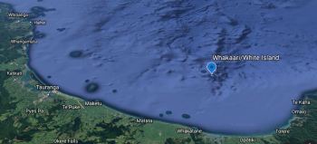 Whakaari/White Island location