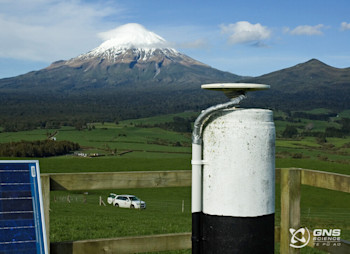 GNSS site at German Hill 