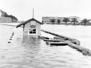 Gisborne during tsunami (Chile 1960)