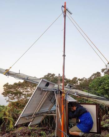 Wellington Wind Wand-esque Antenna