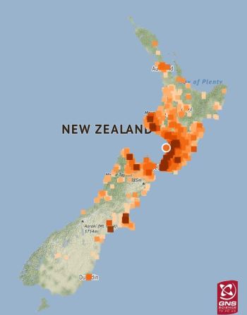 Felt reports for the 25 May 2020 earthquake 