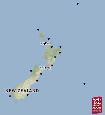 Sea Level Gauges around New Zealand