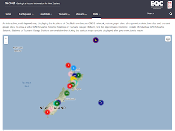 Overview of new and much improved, interactive network map.