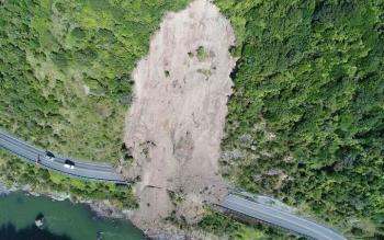 Manawatu Gorge, April 2017 (photo: New Zealand Transport Agency)