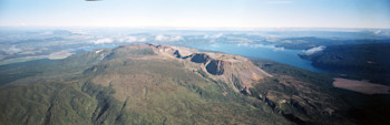 1886 Rift through the Tarawera summit domes
